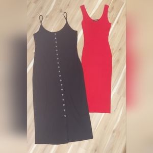 Two dresses Sz L & M